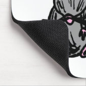 かわいいMooskaのマウスのマウスパッド マウスパッド (コーナー)