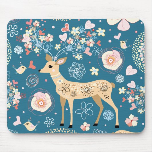 かわいいmousepad、シカ マウスパッド (正面)