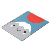 かわいいMt富士 ノートブック (左側)