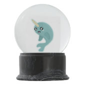 かわいいNarwhal スノーグローブ (裏面)