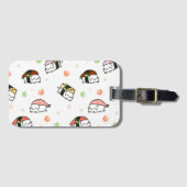 かわいいNeko Nigiri ラゲッジタグ (正面横)
