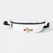 かわいいNICUナースクリスマスデザイン ファニーパック (正面)