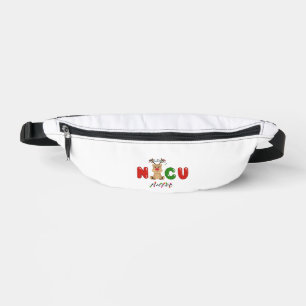 かわいいNICUナースクリスマスデザイン ファニーパック