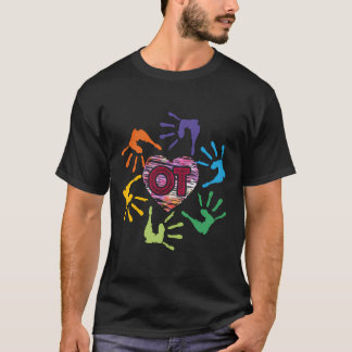 かわいいOTの手 作業療法士 セラピスト メアニ Tシャツ