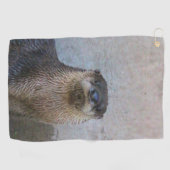 かわいいOtterly ゴルフタオル (横)