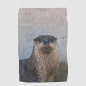 かわいいOtterly ゴルフタオル (正面)
