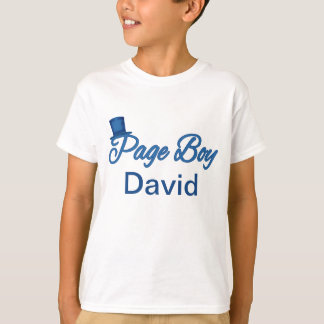 かわいいPage Boy Tシャツへ Tシャツ