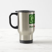 かわいいPE先生平和ラブフィジカル教育 トラベルマグ (左)