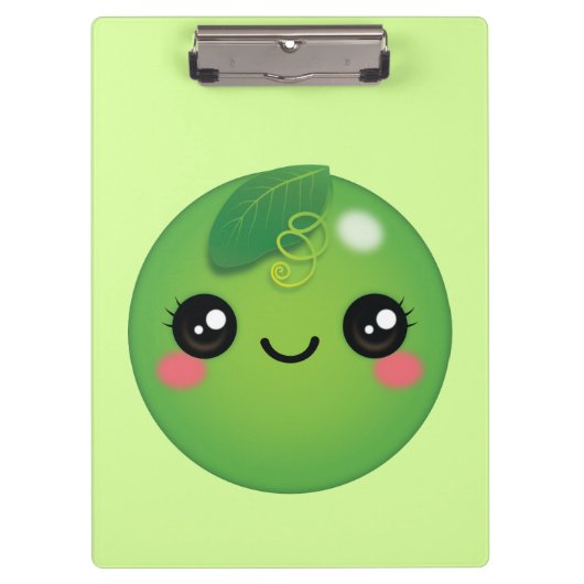 かわいいPeaクリップボード クリップボード (正面)