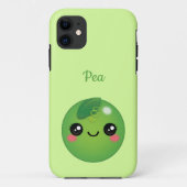 かわいいPea Case-Mate iPhone Case iPhoneケース (裏面)