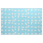 かわいいPekingeseによって印刷されるパターン生地 ファブリック (ヤード)