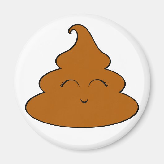 かわいいPoo Poo マグネット (正面)