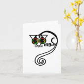 かわいいPOSSUM – 有袋類 – 野生生物 – オーストラリア カード (黄色い花)