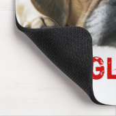 かわいいPuggle愛マウスパッド マウスパッド (コーナー)