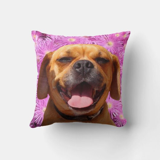 かわいいPuggle クッション (裏面)