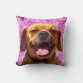 かわいいPuggle クッション (正面)