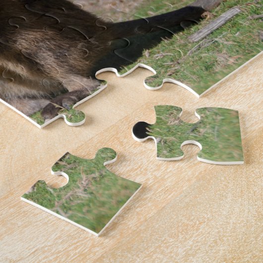 かわいいQuokka動物の野生動物オーストラリア， 520個 ジグソーパズル (側面)