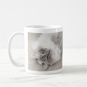 かわいいRagdoll猫のマグ コーヒーマグカップ