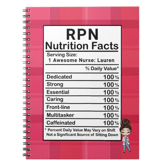 かわいいRPN ノートブック (正面)