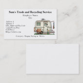 かわいいRVのヴィンテージのガラス卵のキャンピングカー旅行トレーラー 名刺 (正面/裏面)