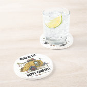 かわいいRVのヴィンテージの涙のキャンピングカー旅行トレーラー コースター (側面)