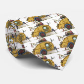 かわいいRVのヴィンテージの涙のキャンピングカー旅行トレーラー ネクタイ (ロール)