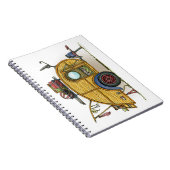 かわいいRVのヴィンテージの涙のキャンピングカー旅行トレーラー ノートブック (右側)