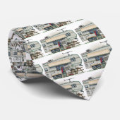 かわいいRVのヴィンテージの第5車輪のキャンピングカー旅行トレーラー ネクタイ (ロール)