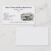 かわいいRVのヴィンテージの第5車輪のキャンピングカー旅行トレーラー 名刺 (正面/裏面)