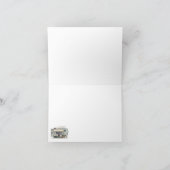 かわいいRVヴィンテージ第5輪キャンパー走行トレーラー カード (内部)