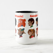 かわいいSA! 鋳造物のマグ マグカップ (中央)