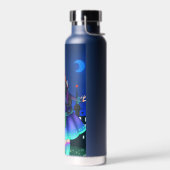 かわいいSFガール ウォーターボトル (左面)