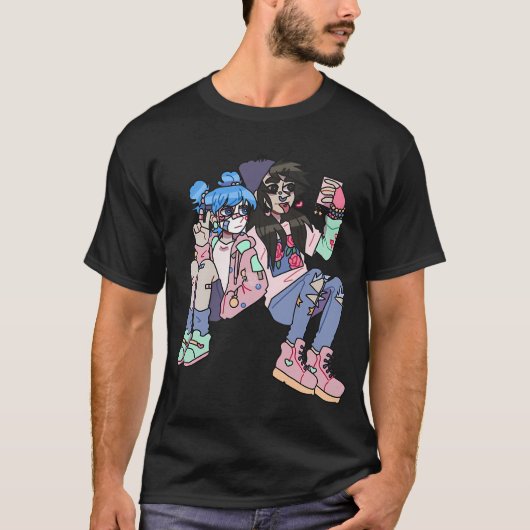 かわいいSF Tシャツ (正面)