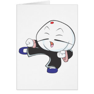 かわいいSiopao KungFuの武道の漫画のワイシャツ