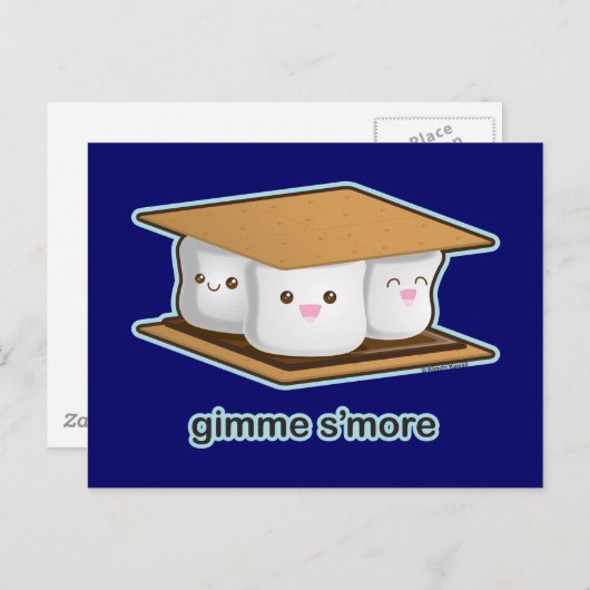 かわいいS'more ポストカード (正面/裏面)