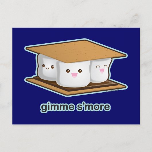 かわいいS'more ポストカード (正面)