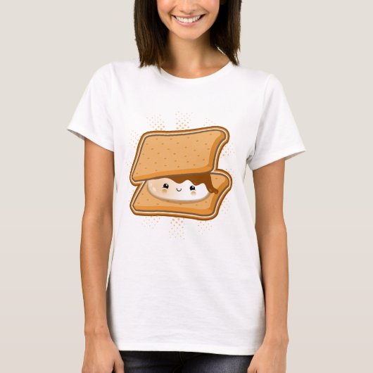 かわいいSmore Tシャツ (正面)