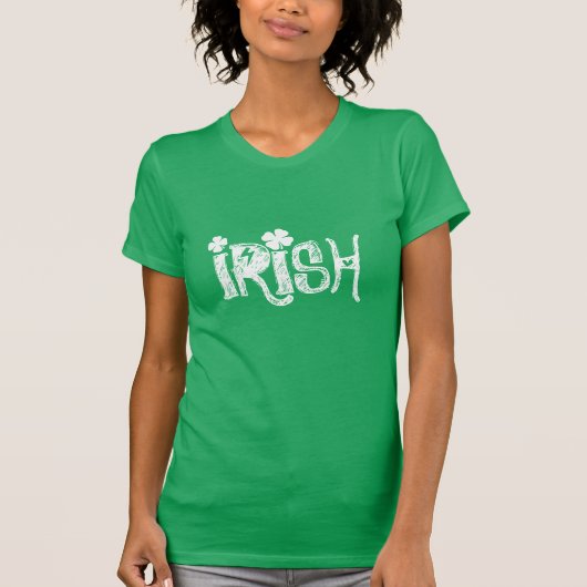 かわいいSt patricks dayトップ女性用 | Shamrocks Tシャツ (正面)