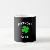 かわいいSt patricks day誕生日for Girls コーヒーマグカップ (中央)