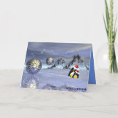 かわいいsurrealisticクリスマスカード シーズンカード (裏面)