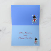 かわいいsurrealisticクリスマスカード シーズンカード (内部)