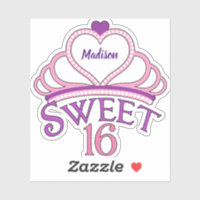 かわいいSweet sixteen誕生日ガールカスタムティアラ