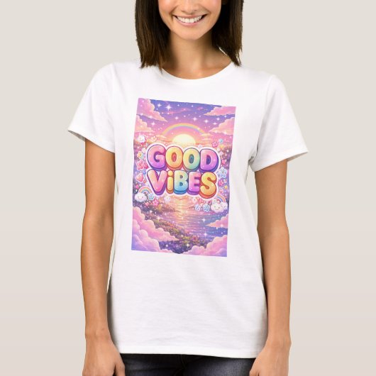 かわいいTシャツ女子 Tシャツ (正面)