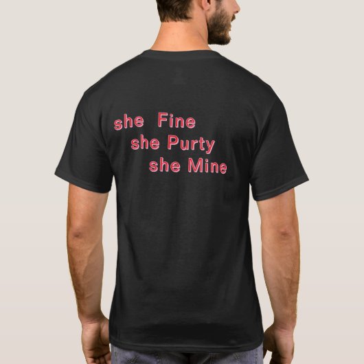 かわいいTシャツ Tシャツ (裏面)