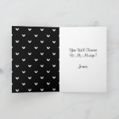 かわいいTレックスディーノバレンタインデー | Iハート シーズンカード (内部)