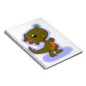 かわいいTレックス ノートブック (右側)