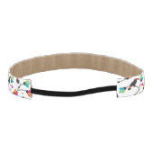 かわいいtoucan鳥の熱帯イラストレーション アスレチックヘッドバンド (裏面)