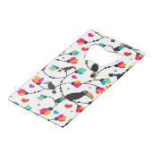 かわいいtoucan鳥の熱帯イラストレーション クレジットカード栓抜き (正面アングル)