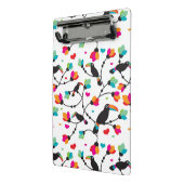 かわいいtoucan鳥の熱帯イラストレーション ミニクリップボード (アングル2)