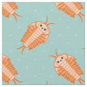 かわいいTrilobite ファブリック (クローズアップ)